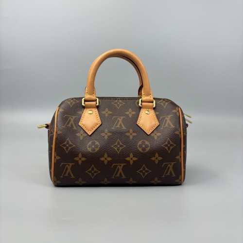 Louis Vuitton Speedy Bandouliere 20 Monogram Brown