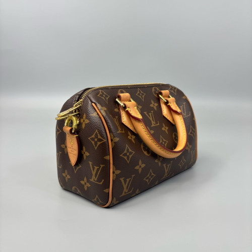 Louis Vuitton Speedy Bandouliere 20 Monogram Brown