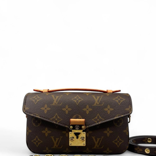Louis Vuitton Pochette Metis East West Monogram Brown