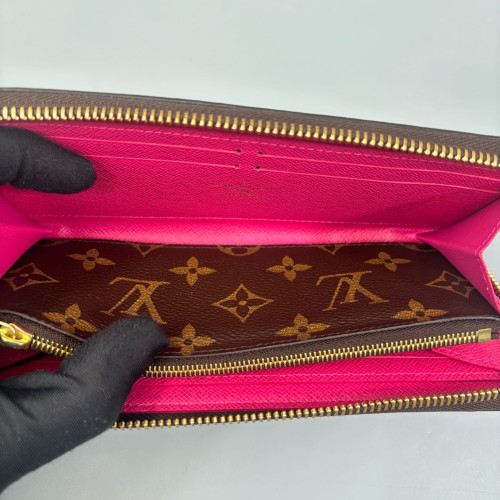 Louis Vuitton Zippy Wallet Vertical Monogram Brown