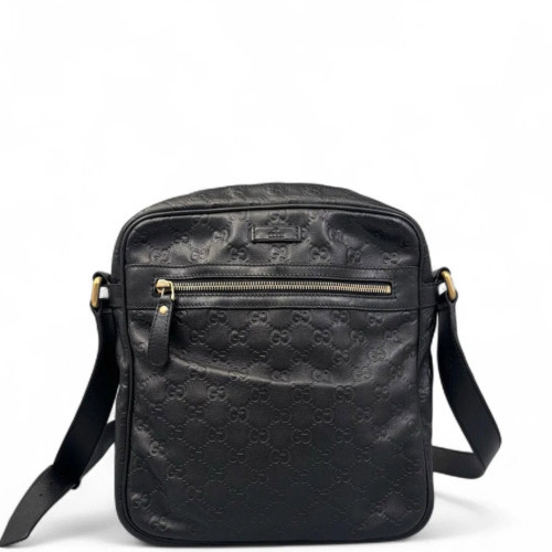 Gucci Crossbody Bag Microguccissima Black