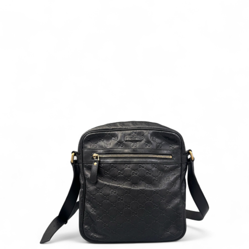Gucci Crossbody Bag Microguccissima Black