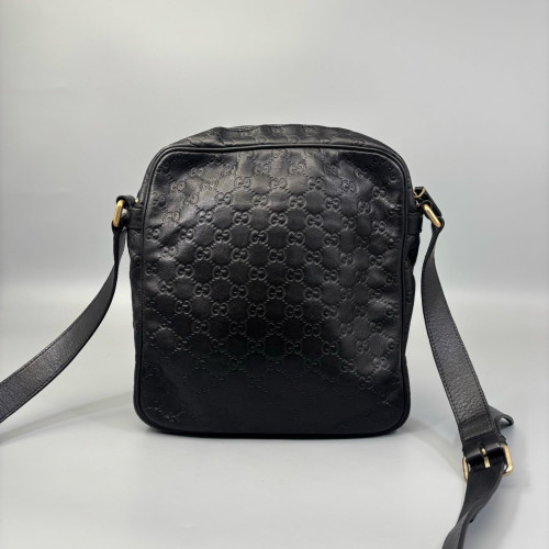 Gucci Crossbody Bag Microguccissima Black