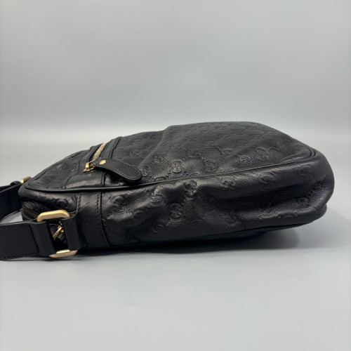 Gucci Crossbody Bag Microguccissima Black