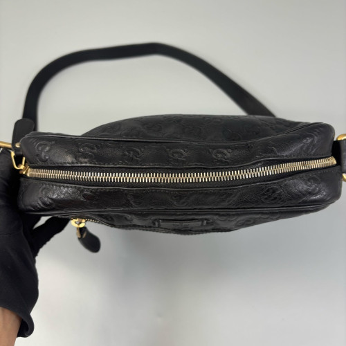 Gucci Crossbody Bag Microguccissima Black