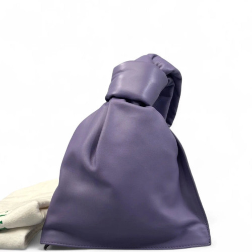 Bottega Veneta Mini Bv Twist Nappa Purple