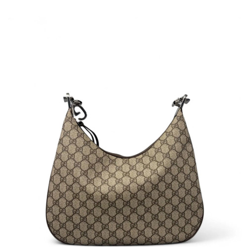 Gucci Hobo GG Supreme Monogram Beige Brown Gucci Hobo GG Supreme Monogram Beige Brown