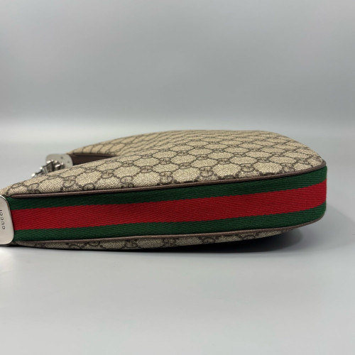 Gucci Hobo GG Supreme Monogram Beige Brown Gucci Hobo GG Supreme Monogram Beige Brown