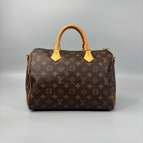 Louis Vuitton Speedy Bandouliere 30 Monogram Brown