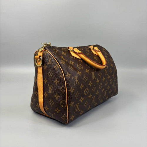 Louis Vuitton Speedy Bandouliere 30 Monogram Brown