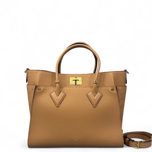 Louis Vuitton On My Side GM Calfskin Brown