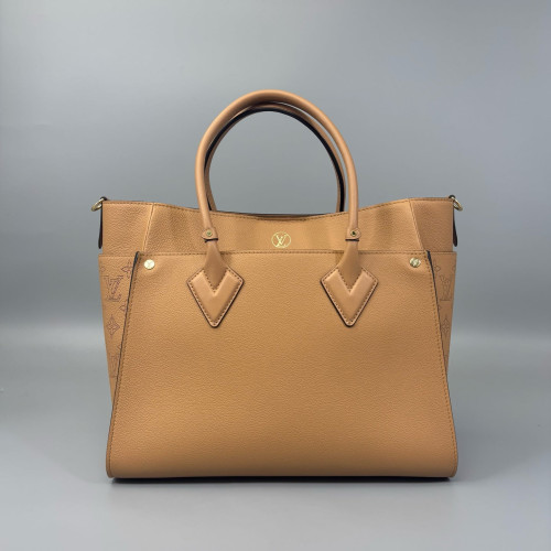 Louis Vuitton On My Side GM Calfskin Brown