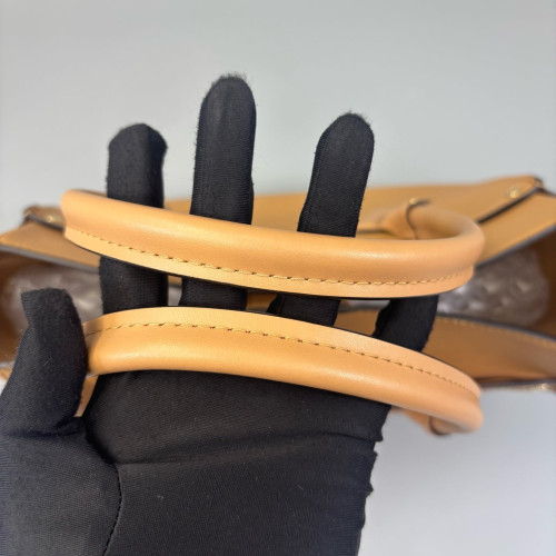 Louis Vuitton On My Side GM Calfskin Brown