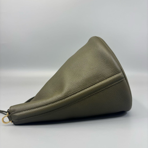 Celine Bucket Grained Calfskin Green