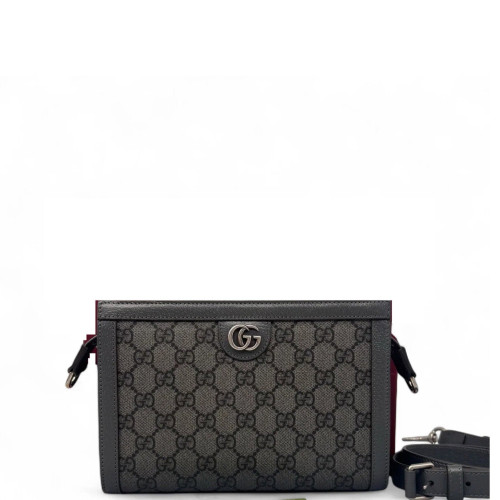 Gucci Toiletry Case GG Supreme Monogram Grey Black