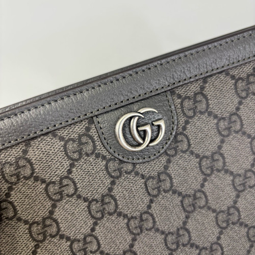 Gucci Toiletry Case GG Supreme Monogram Grey Black