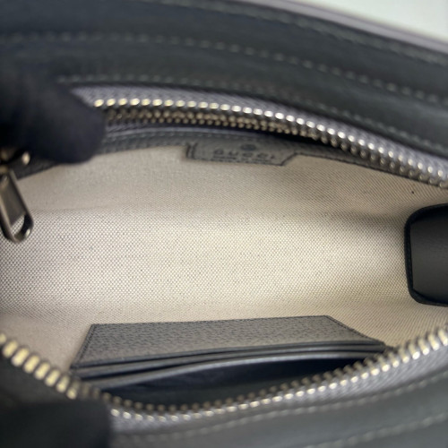 Gucci Toiletry Case GG Supreme Monogram Grey Black