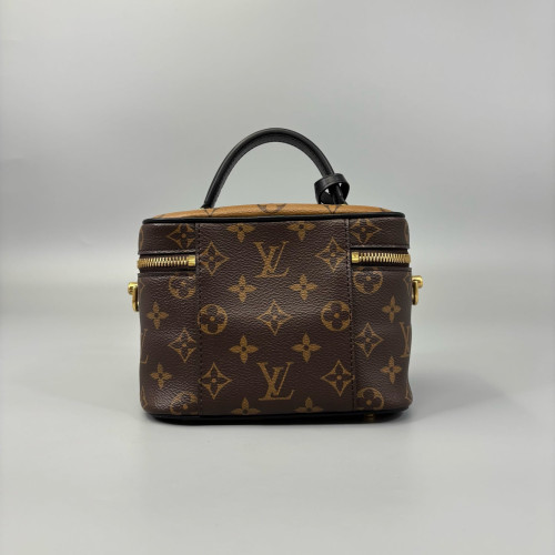 Louis Vuitton Vanity PM Reverse Monogram Brown Black
