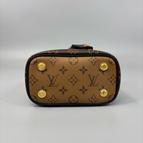 Louis Vuitton Vanity PM Reverse Monogram Brown Black