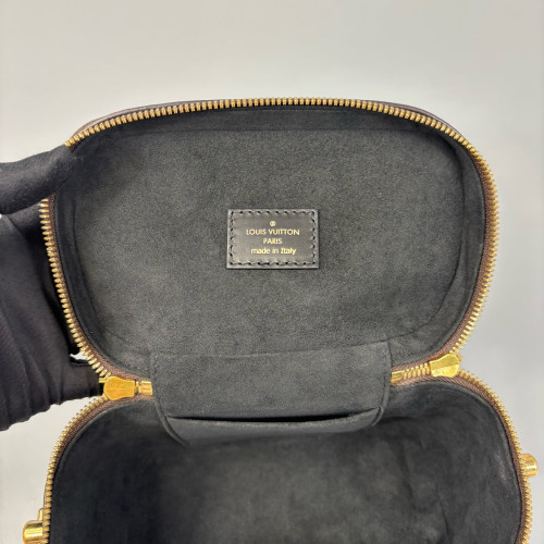 Louis Vuitton Vanity PM Reverse Monogram Brown Black