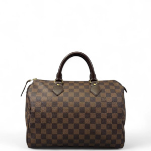 Louis Vuitton Speedy 30 Damier Ebene Brown