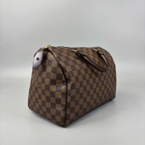 Louis Vuitton Speedy 30 Damier Ebene Brown