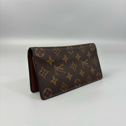 Louis Vuitton Brazza Wallet Monogram Brown