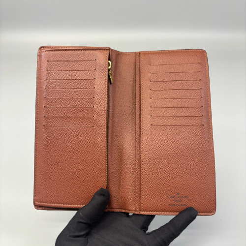 Louis Vuitton Brazza Wallet Monogram Brown