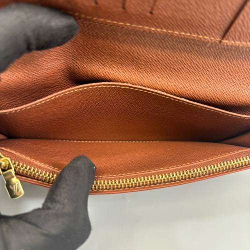 Louis Vuitton Brazza Wallet Monogram Brown