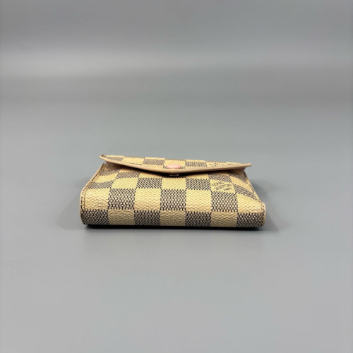Louis Vuitton By The Pool Victorine Wallet Damier Azur White