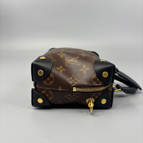 Louis Vuitton Petite Malle Souple Monogram Brown Black