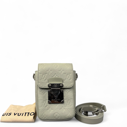 Louis Vuitton S Lock Wearable Wallet Monogram Empreinte Khaki Green