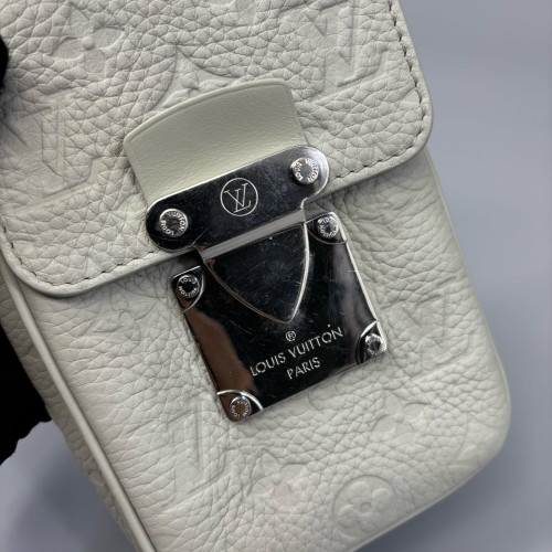 Louis Vuitton S Lock Wearable Wallet Monogram Empreinte Khaki Green