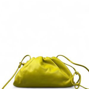 Bottega Veneta The Mini Pouch Lambskin Nappa Green