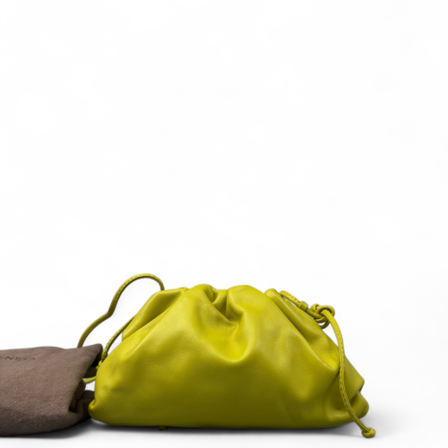 Bottega Veneta The Mini Pouch Lambskin Nappa Green
