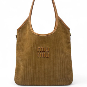 Miu Miu Ivy Regular Corduroy Brown