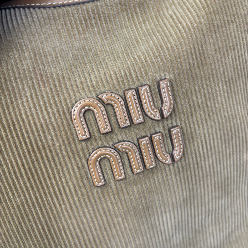 Miu Miu Ivy Regular Corduroy Brown