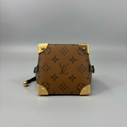 Louis Vuitton Noe Purse Monogram Brown Black