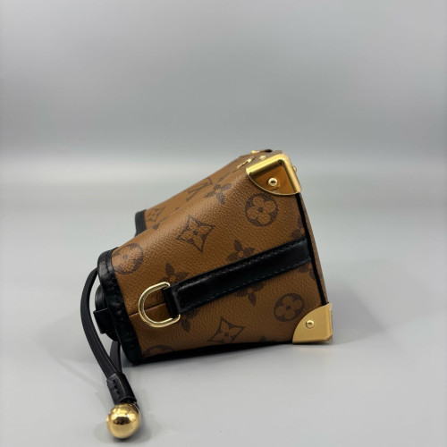 Louis Vuitton Noe Purse Monogram Brown Black