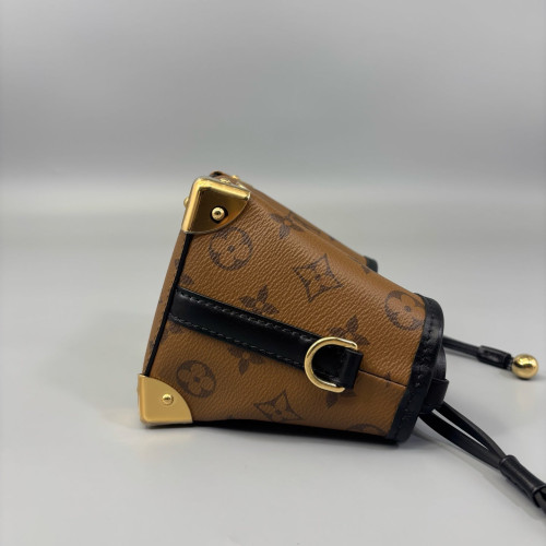Louis Vuitton Noe Purse Monogram Brown Black
