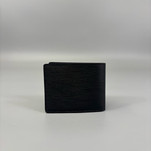 Louis Vuitton Compact Wallet Epi Black
