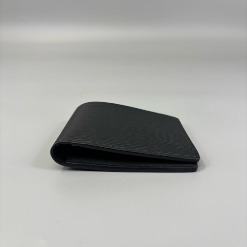 Louis Vuitton Compact Wallet Epi Black