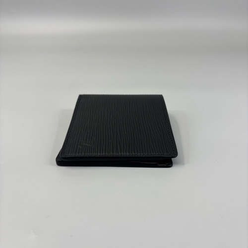 Louis Vuitton Compact Wallet Epi Black