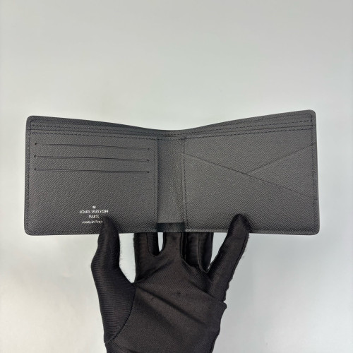 Louis Vuitton Compact Wallet Epi Black