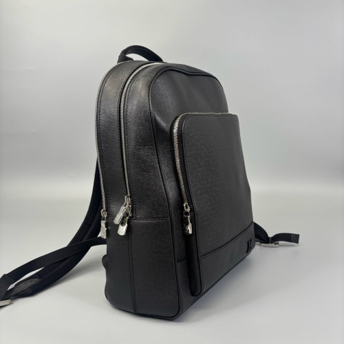 Louis Vuitton Backpack Calfskin Black