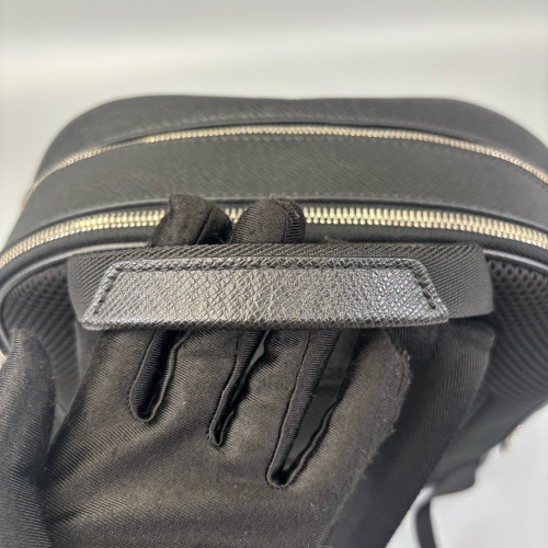 Louis Vuitton Backpack Calfskin Black