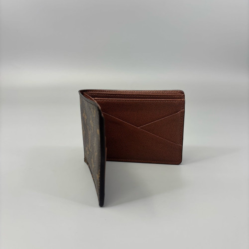 Louis Vuitton Compact Wallet Monogram Brown