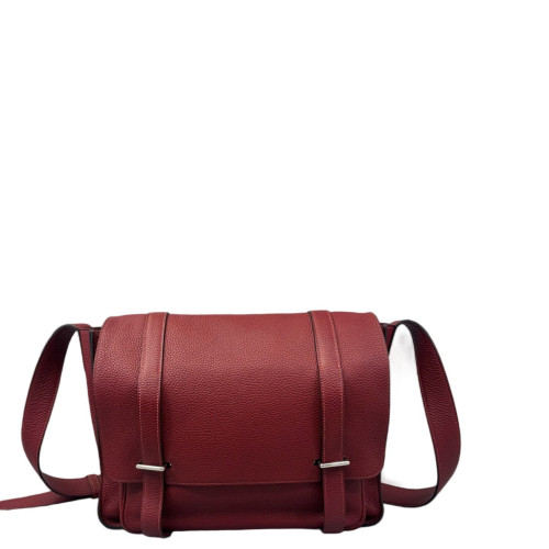 Hermes Steve Taurillon Clemence 57 Bordeaux Hermes Steve Taurillon Clemence 57 Bordeaux