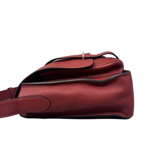Hermes Steve Taurillon Clemence 57 Bordeaux Hermes Steve Taurillon Clemence 57 Bordeaux
