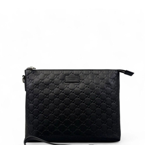 Gucci Clutch Guccissima Black
